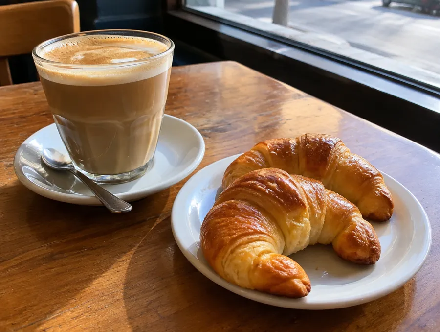 Promo desayuno o merienda de Historietas Resto Bar, Junín